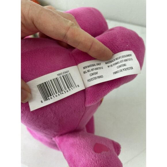 Care Bears Hug & Giggle Cheer Bear 12" Pink Rainbow Works Plush - Picture 10 of 11